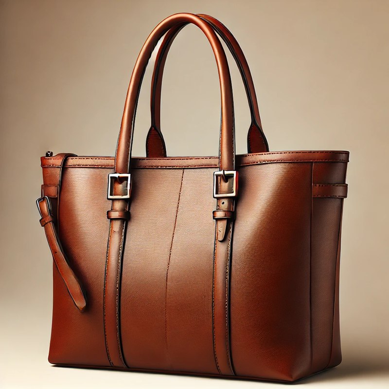 leather tote bag